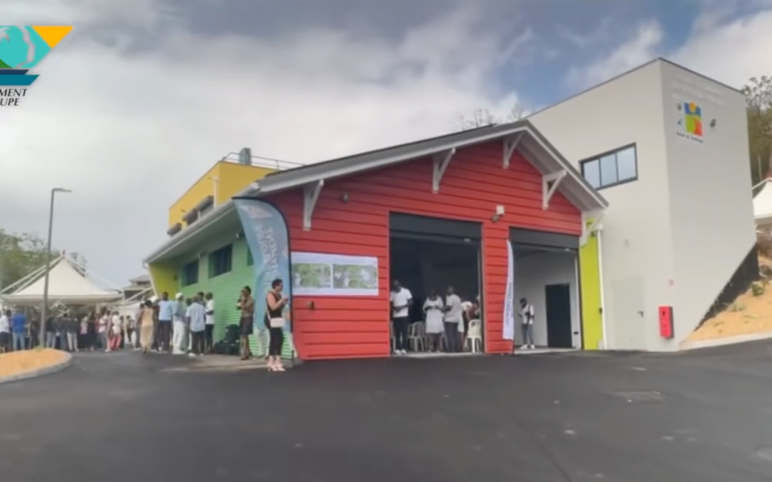 Inauguration du nouveau Centre Routier de Pointe-Noire pour le Syndicat mixte Routes de Guadeloupe