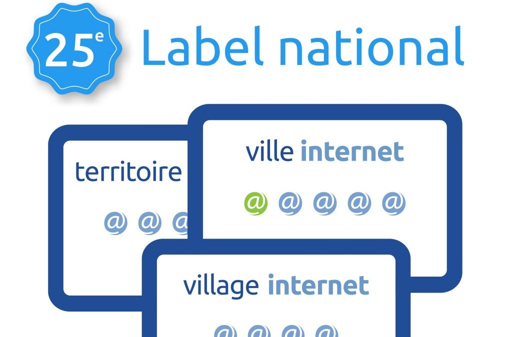 Label national Territoire, villes et villages internet 2025 : le Président Guy LOSBAR félicite les 5 villes lauréates